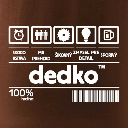 Čiarový kód - dedko