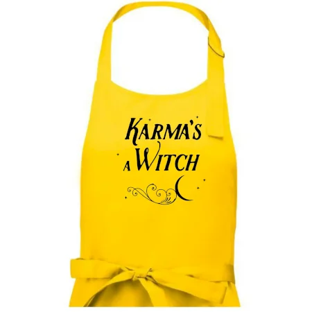 Karma's a Witch - nápis