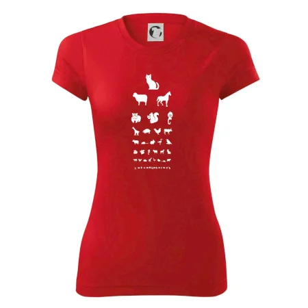 Očný test zvieratká