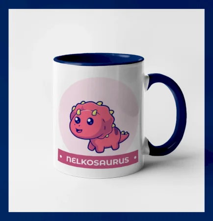 Dinosaurie mená - růžový dinosaurus