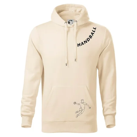 Handball nápis šikmo
