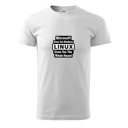 Microsoft Gives You Windows LINUX Gives You The Whole House!