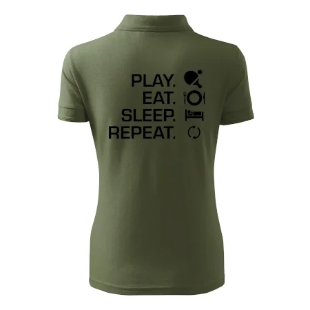Stolný tenis - eat sleep
