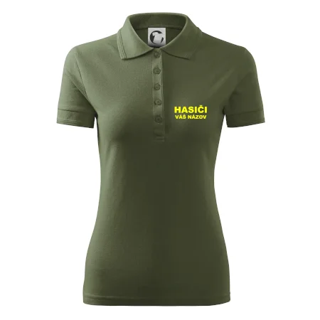 Hasiči - žltý nápis - váš názov zboru