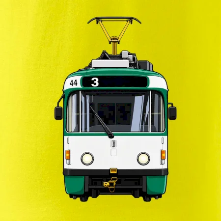 T3R SLF čelo tramvaje linka 3