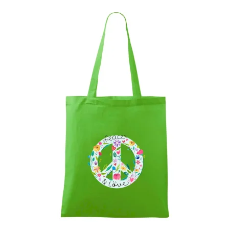 Peace and love symbol
