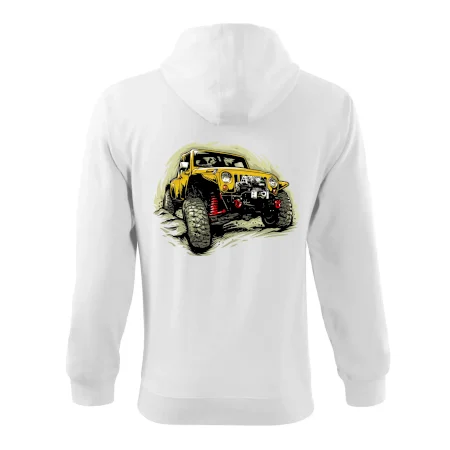 Žltý offroad s navijakom