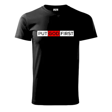 Put God first obdĺžnik