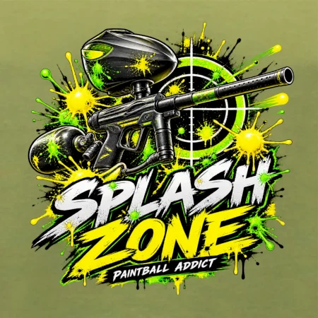 Neónový zásah – Splash Zone paintball