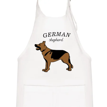 Nemecký ovčiak - hnedý s nápisom