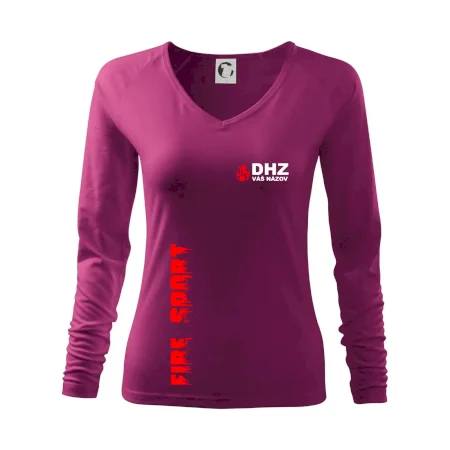 DHZ (oheň, firesport, názov sboru - vlastný nápis)
