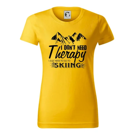 I dont need therapy - Skiing