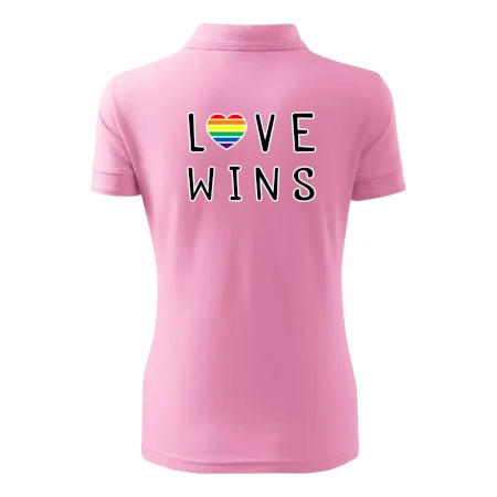 Love wins nápis