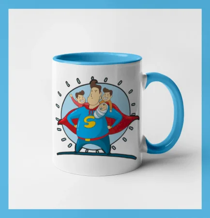 Táta superman - kluk, kluk a dítě