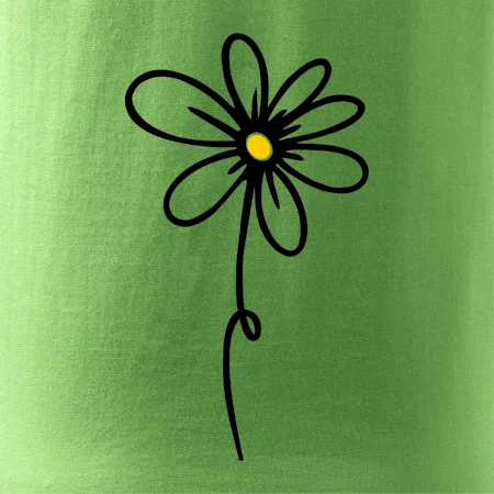 Kopretina - dole na výšku