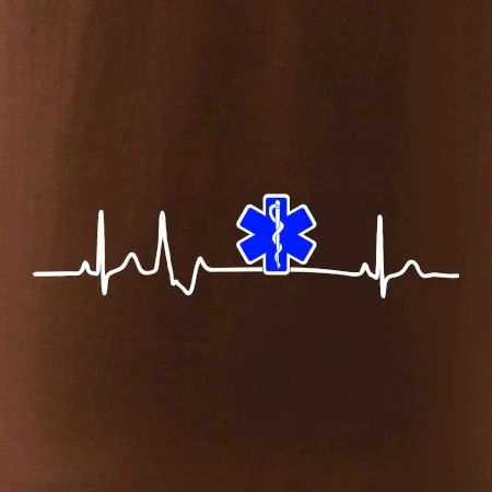 EKG rescue modrá hviezda