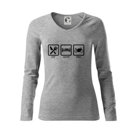 Eat sleep ride - cesta