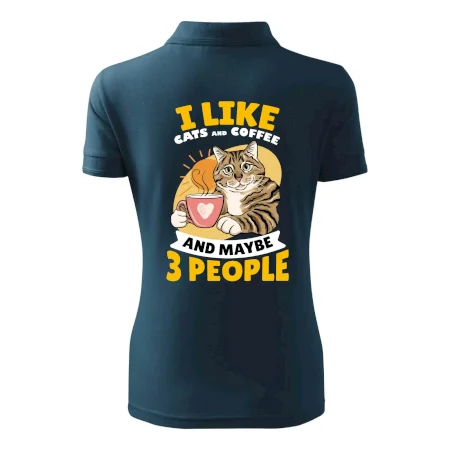 I like cats and coffee and maybe 3 people