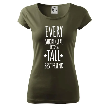 Every short girl needs a tall best friend