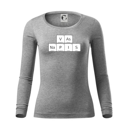 Vlastný nápis - periodická tabuľka