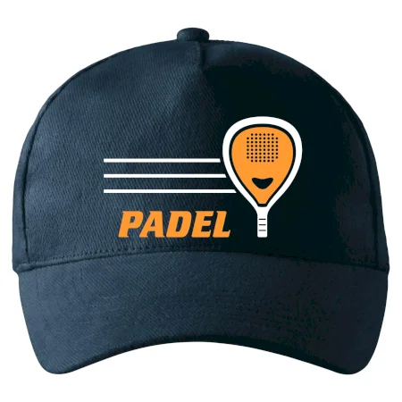 Padel - oranžová raketa
