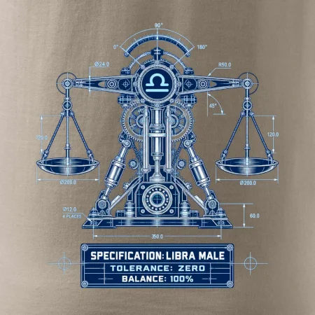 Váhy Engineering of Libra technický motiv