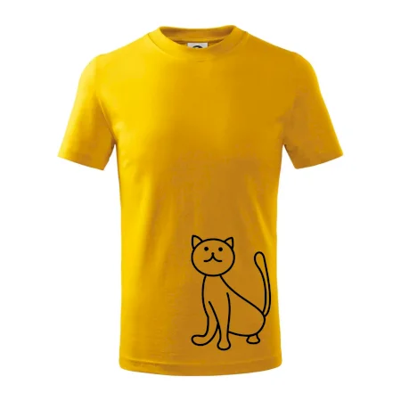 Mačka pozerá