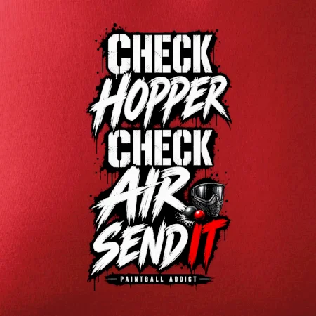Kontrola zásobníka – Check Hopper Air paintball