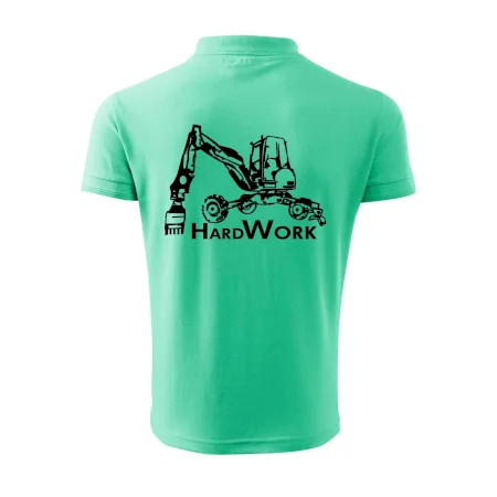 Hard Work kráčajúce rýpadlo