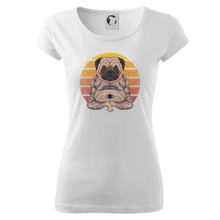 Yoga meditace - pug