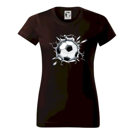 Futbalová lopta v triku