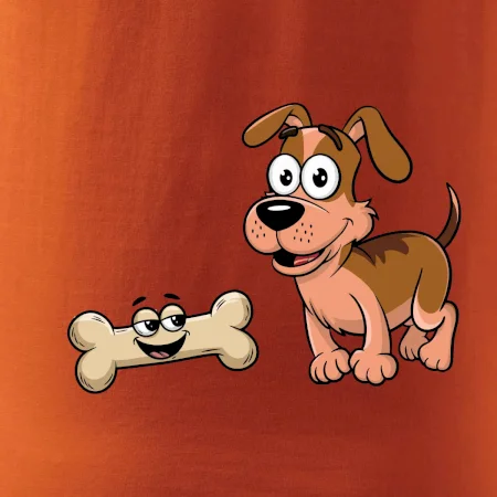 Parové tričko - Pes a kosť