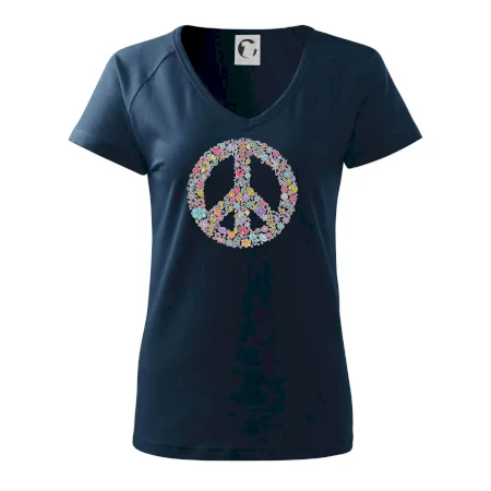 Peace symbol lístočky