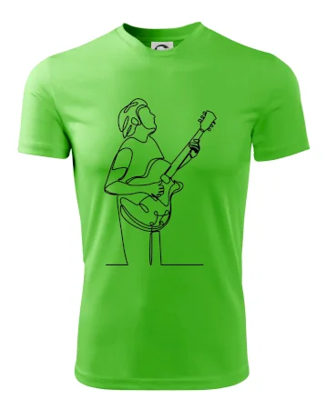 Gitarista jedným ťahom