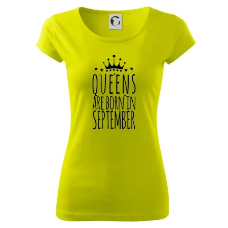 Queens are born in September