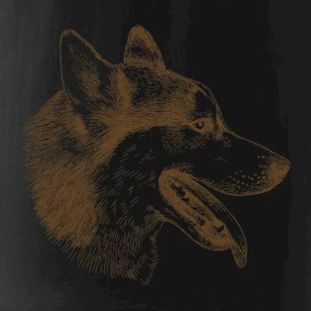 Husky - hlava z boku