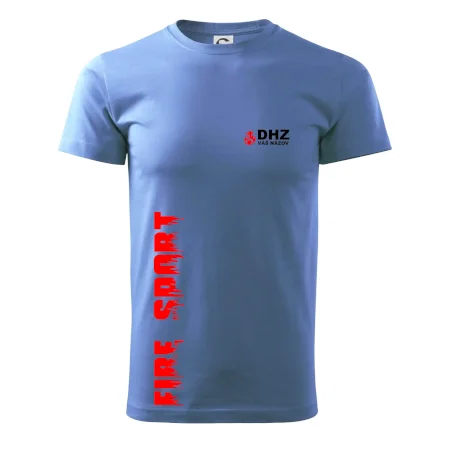 DHZ (oheň, firesport, názov sboru - vlastný nápis)