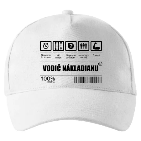 Čiarový kód - Vodič nákladiaku