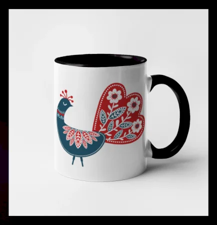 Folklór - páv modrý