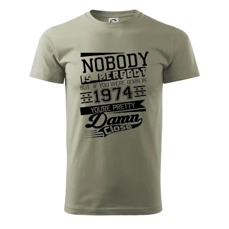 Nobody is perfect - 1974