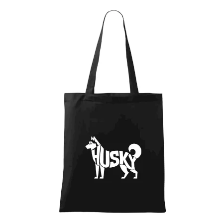 Husky nápis v tele