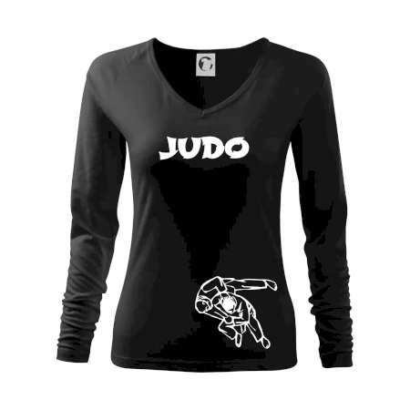 Judo nápis + postavy