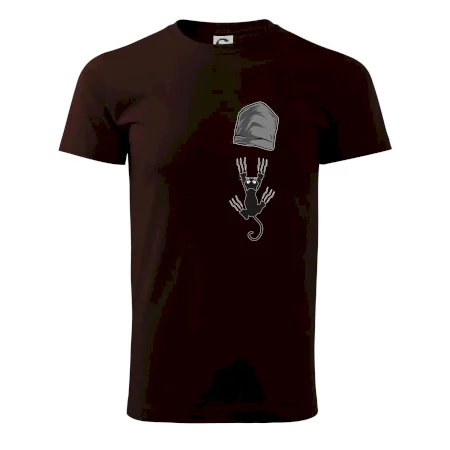 Mačka vypadla z vrecka