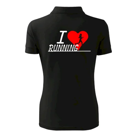 I love running dievča