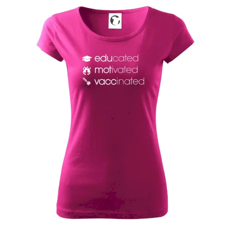 Educated motivated vaccinated