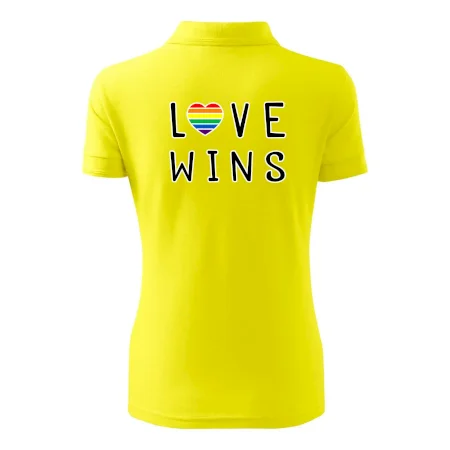 Love wins nápis