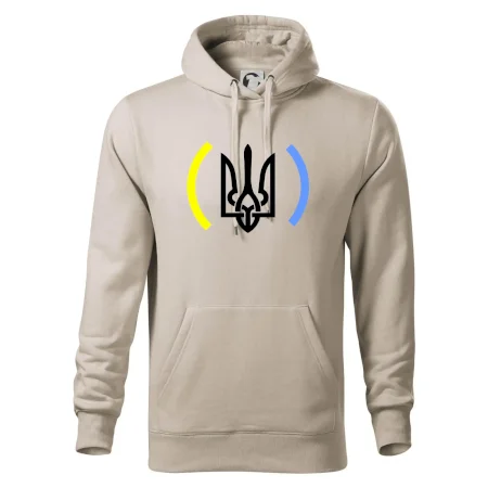 Ukrajina trojzubec s farbami