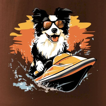 Border Kólia na vodnom skútri