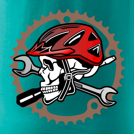 Lebka biker opravár