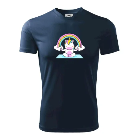 Yoga jednorožec - dúha